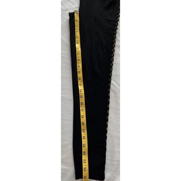 Free People Movement Vision Leggings Women’s Medium Black Bohemian Hippie Yoga - Picture 7 of 9